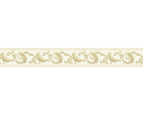 Selbstklebende PVC-Bordüre A.S. Creation Ornament creme-gold 5 m x 8 cm