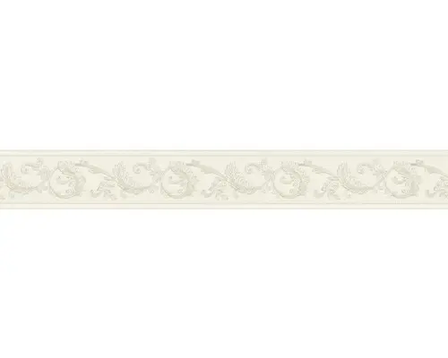 Selbstklebende PVC-Bordüre A.S. Creation Ornament creme 5 m x 8 cm