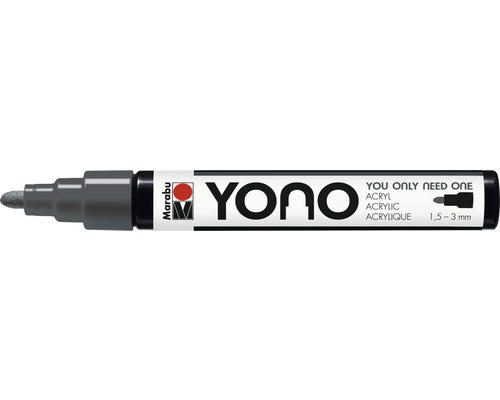 Marabu Yono Marker, dunkelgrau 079, 1,5-3 mm