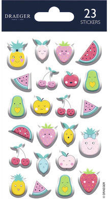 Ministicker Kids Frucht Kawai 2 23-tlg.