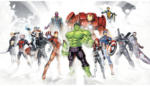 Hornbach Fototapete Vlies Into Adventure Avengers Unite 10-tlg. 500 x 280 cm