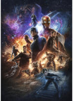 Hornbach Fototapete Vlies Into Adventure Avengers Battle of Worlds 4-tlg. 200 x 280 cm