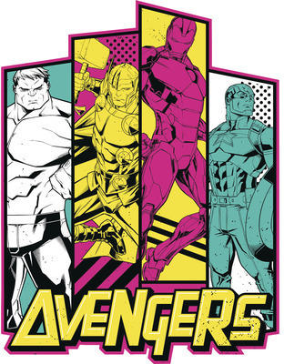 Fototapete Vlies IADX4-064 Into Adventure Avengers Flash 4-tlg. 200 x 280 cm