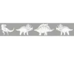 Hornbach Bordüre 45804 Kids Walls Dinos grau 5 m x 17,5 cm