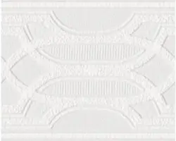 Vlies-Bordüre Marburg Patent Decor Grafisch weiß 10,05 m x 13 cm