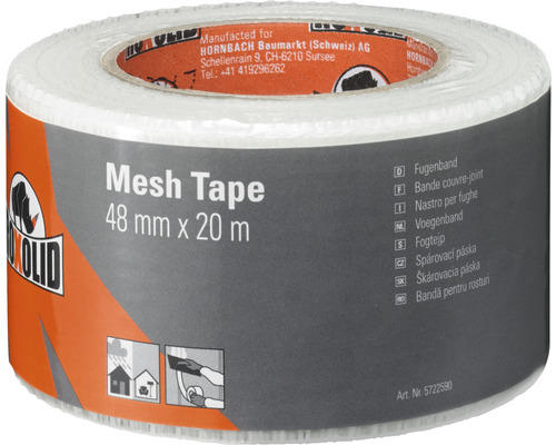 ROXOLID Mesh Tape Fugenband weiß 48 mm x 20 m