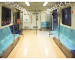 Hornbach Fototapete Vlies 18020 Empty Subway 7-tlg. 350 x 260 cm