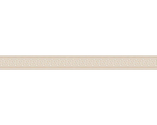 Selbstklebende PVC-Bordüre A.S. Creation Only Borders 9 Meander beige 5 m x 4,4 cm