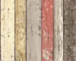Hornbach Selbstklebendes PVC-Panel A.S. Creation pop.up 3D Holz rot-braun 2,5 m x 52 cm