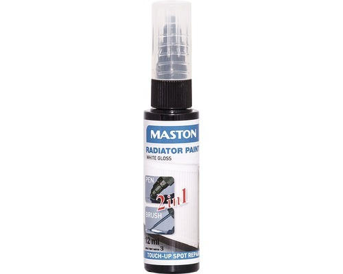 Maston Lackstift Radiator paint glänzend weiss 12 ml