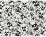 Hornbach Wassertransferdruck Folie Skulls CD-515-MS 50x100 cm