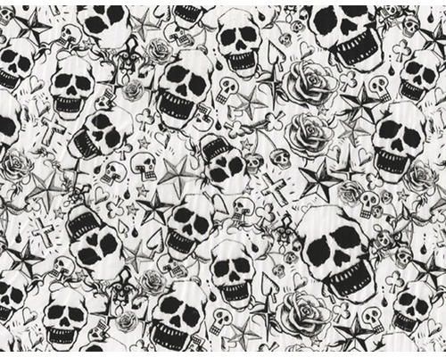 Wassertransferdruck Folie Skulls CD-515-MS 50x100 cm