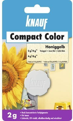 Abtönkonzentrat Knauf Compact Color honiggelb 2 g