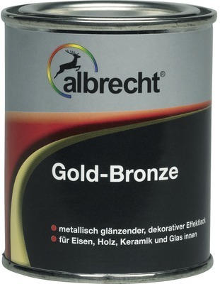Albrecht Effektlack Goldbronze innen 125 ml