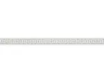 Hornbach Selbstklebende PVC-Bordüre A.S. Creation Only Borders 8 Meander silber 5 m x 4,4 cm