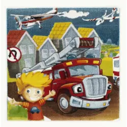 Kinderteppich Kidsclub Action