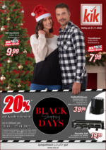 KiK Black Shopping Days - bis 27.11.2022