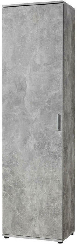 Mehrzweckschrank Kreta Beton Optik B/H/T: ca. 50x184x34,5 cm