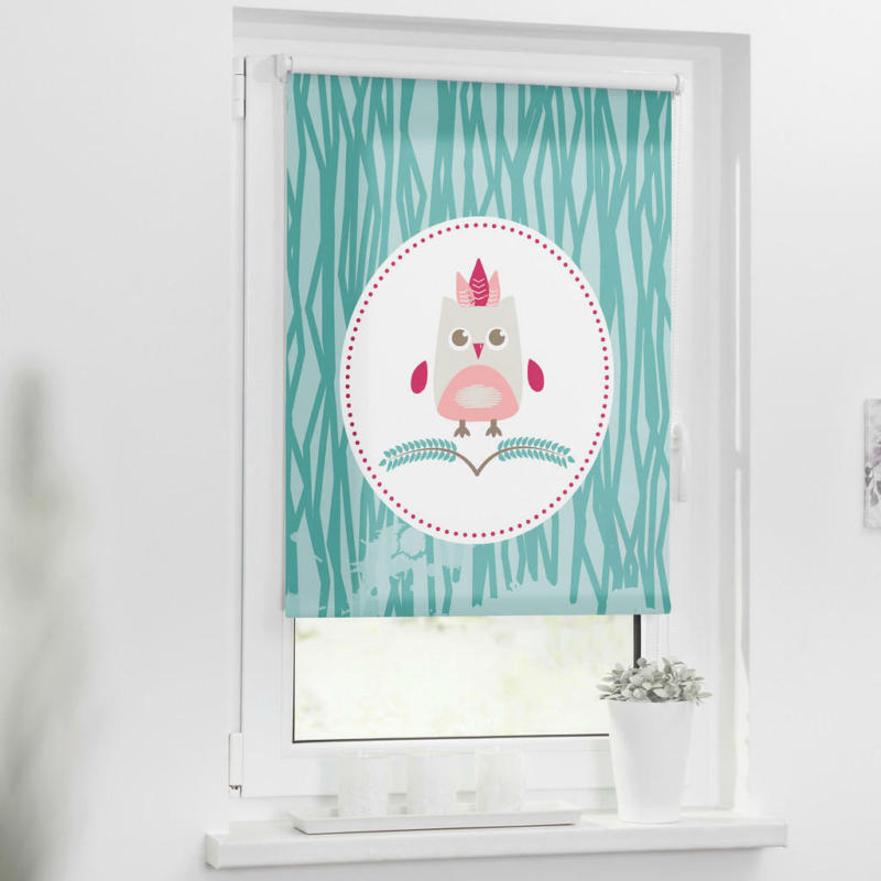Rollo Sweety türkis B/L: ca. 80x150 cm