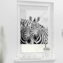 Rollo Zebra schwarz B/L: ca. 120x150 cm