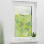POCO Einrichtungsmarkt Neumünster LICHTBLICK Fensterfolie Ornament grün B/L: ca. 50x50 cm