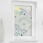 LICHTBLICK Fensterfolie Floral grün B/L: ca. 100x180 cm