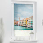 POCO Einrichtungsmarkt Altötting Rollo Venedig blau B/L: ca. 45x150 cm