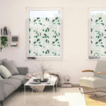 POCO Einrichtungsmarkt Göppingen LICHTBLICK Fensterfolie Blätter grün B/L: ca. 50x50 cm