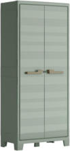 POCO Einrichtungsmarkt Neumünster Keter Kunststoffschrank Planet Outdoor Tall grün Kunststoff B/H/T: ca. 80x182x44 cm