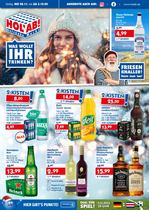 Hol‘ Ab! Getränkemarkt ⭐ Alle Prospekte in Recklinghausen online Handelsangebote