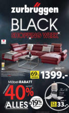 Zurbrüggen Zurbrüggen: Black Shopping Week - bis 25.11.2022
