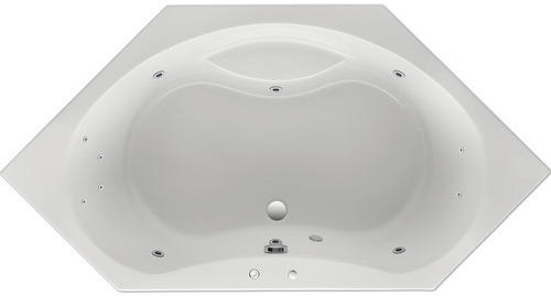Whirlpool Ottofond Sofia System Komfort 140x140 cm weiß