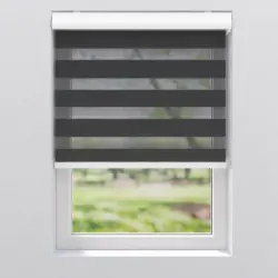 Duorollo Schwarz 200/175 cm