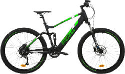 Docgreen Mountainbike (27.5", Schwarz, 504 Wh); 25 km/h