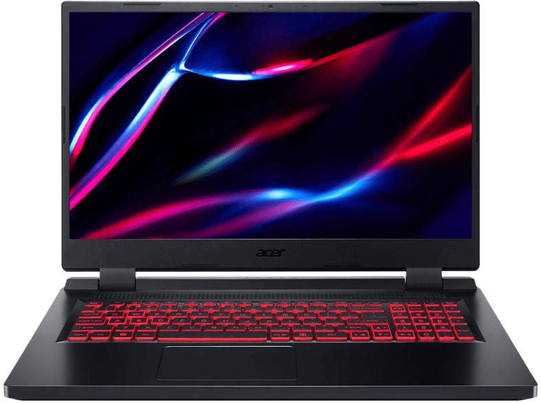 Acer Gaming Notebook Nitro 5, i5-12500H, 16GB RAM, 512GB SSD, RTX 3050 Ti, 17.3 Zoll FHD 144Hz, Schwarz