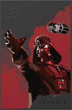 MediaMarkt SEAGATE Darth Vader Special Edition FireCuda - Disque dur (HDD, 2 TB, Noir)