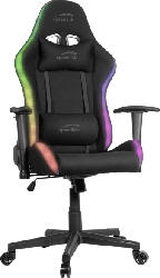 Speedlink REGYS RGB Gaming Chair, black fabric Stuhl, Schwarz; Gaming Stuhl