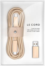 Pfister Le Cord - caricabatterie CHARGER - tessuto - oro