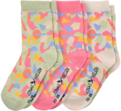 3 Paar Mädchen Socken mit Bio-Baumwolle (Nur online)