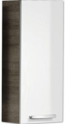Hängeschrank Fackelmann A-Vero 79,5x35x21,5 cm weiß/grau