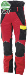 Schnittschutz Hammer Workwear rot/gelb, Gr. S