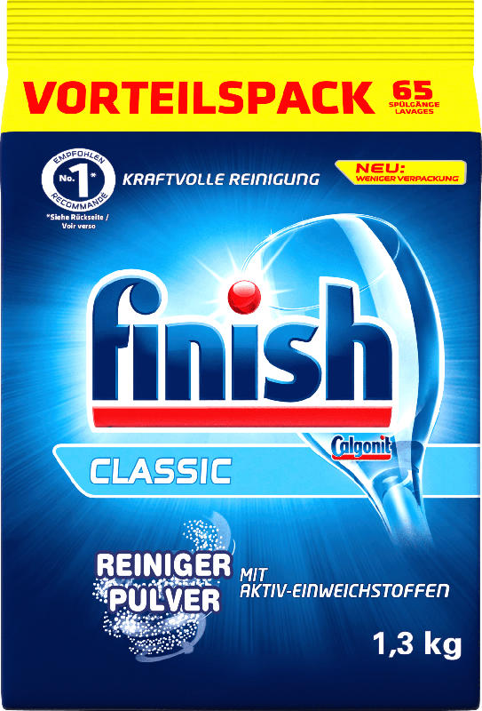 Finish Classic Spülmaschinen-Reiniger Pulver