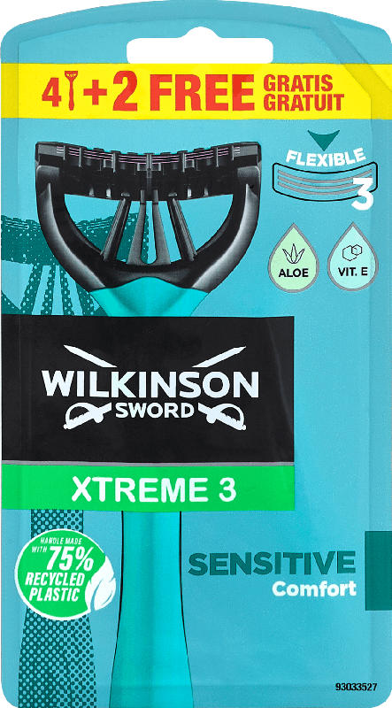 Wilkinson Sword Xtreme3 Sensitive Comfort Einwegrasierer