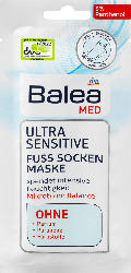 Balea MED Ultra Sensitive Fuß-Socken Maske (1 Paar)