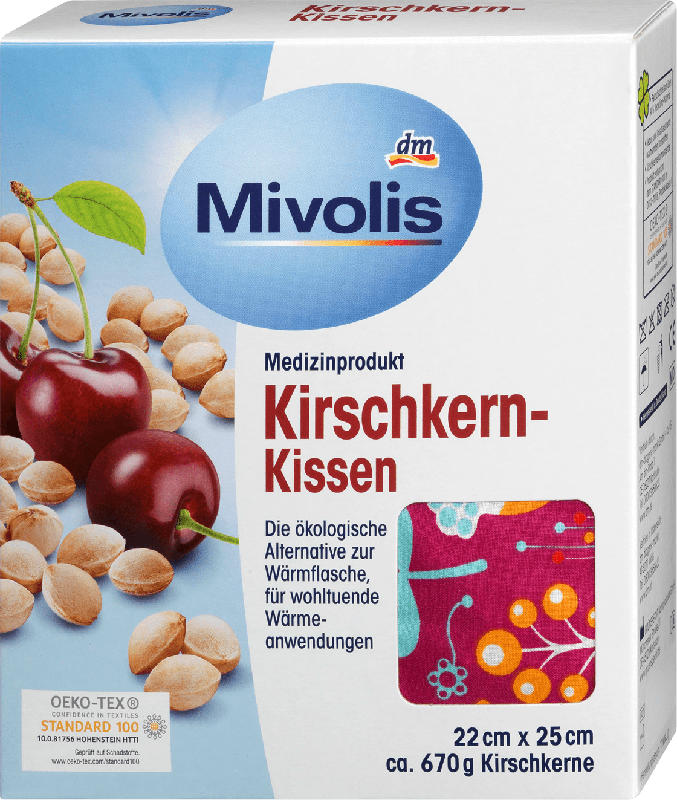 Mivolis Kirschkern-Säckchen sortiert