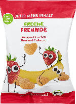 dm Freche Freunde Knusper-Herzchen Banane & Erdbeere