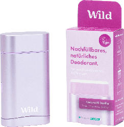 Wild Deodorant Deo-Stick nachfüllbar und natürlich Coconut & Vanilla