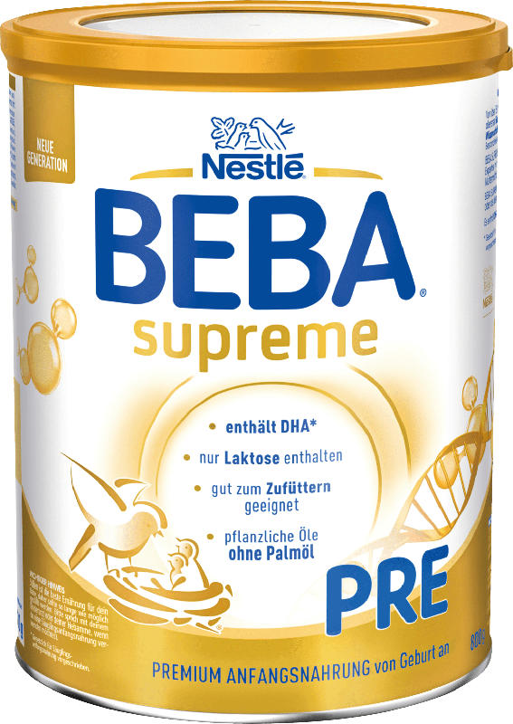 Nestlé BEBA PRE Premium Anfangsnahrung von Geburt an