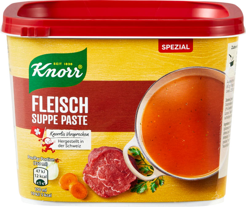 Knorr Fleischsuppe Spezial Paste, spezial, 850 g