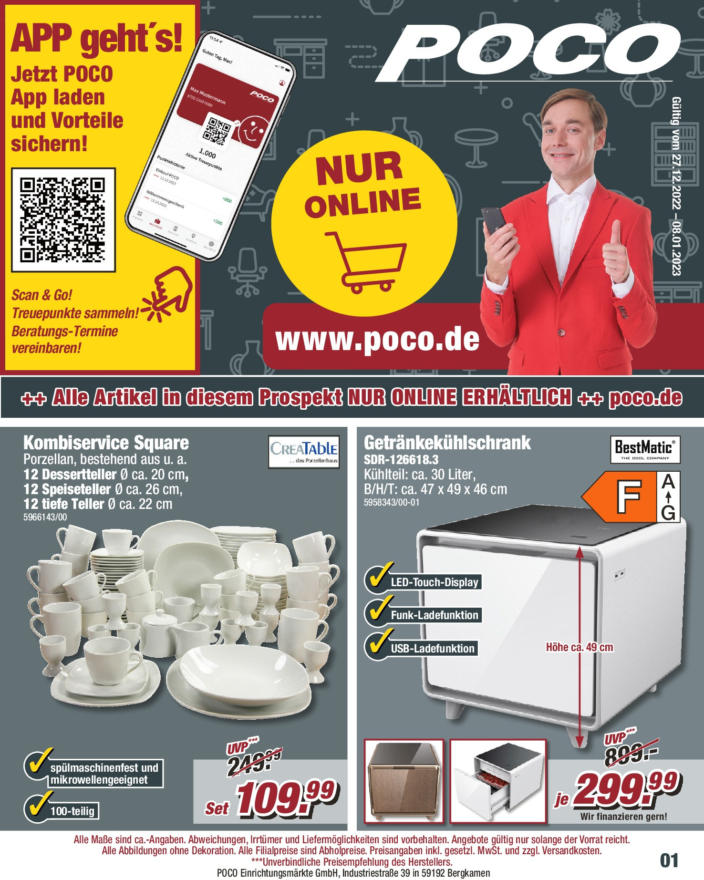 POCO ≫ Filialen und Öffnungszeiten in Minden Handelsangebote